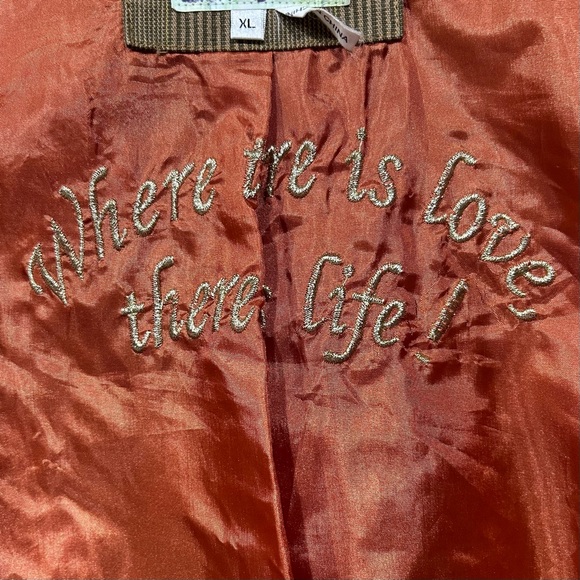 Paparazzi Floral Embroidered Blazer Where There Is Love Boho Blazer XL - Picture 4 of 14